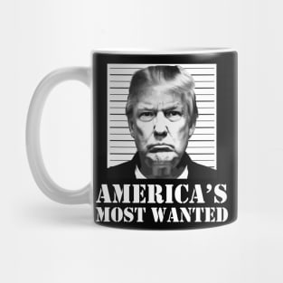 Donald Trump Mug Shot - America's Most Wanted Mug